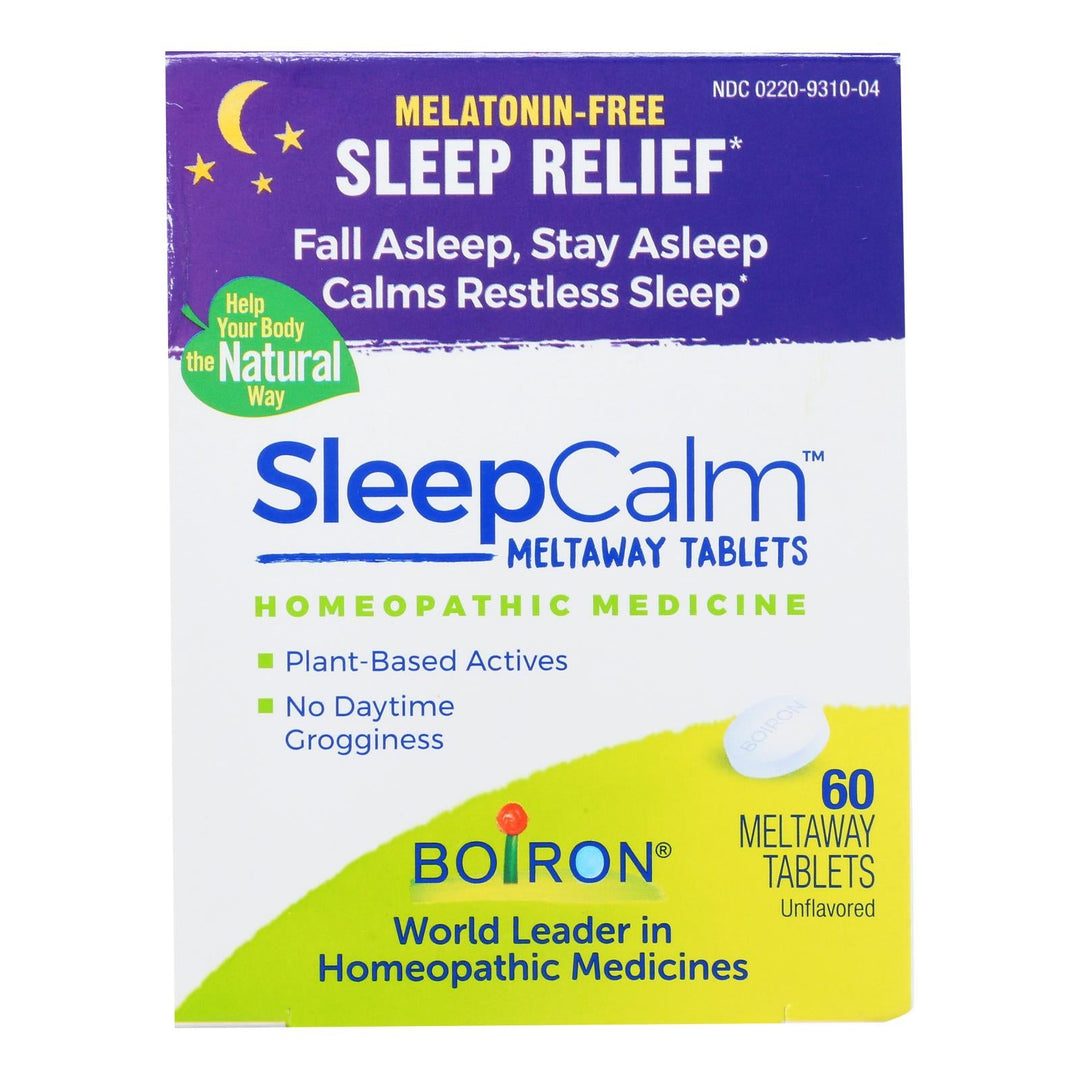Boiron - Sleepcalm (sleep Relief) - 1 Each 1 - 60 Tab - Maras Green